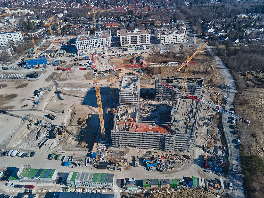 09.03.2022 - Baustelle PANDIONVERDE in Neuperlach  09.03.2022 - Baustelle PANDIONVERDE in Neuperlach